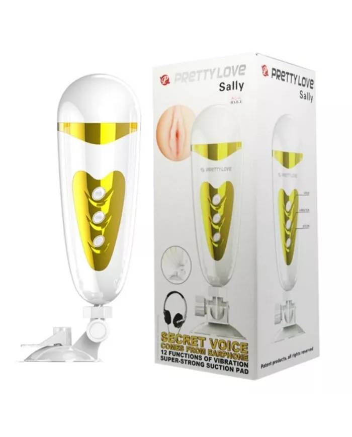 PRETTY LOVE - MASTURBATEUR MASCULIN AVEC VIBRATION ET SON SALLY PRETTY LOVE - MASTURBATEUR MASCULIN AVEC VIBRATION ET SON SALLY