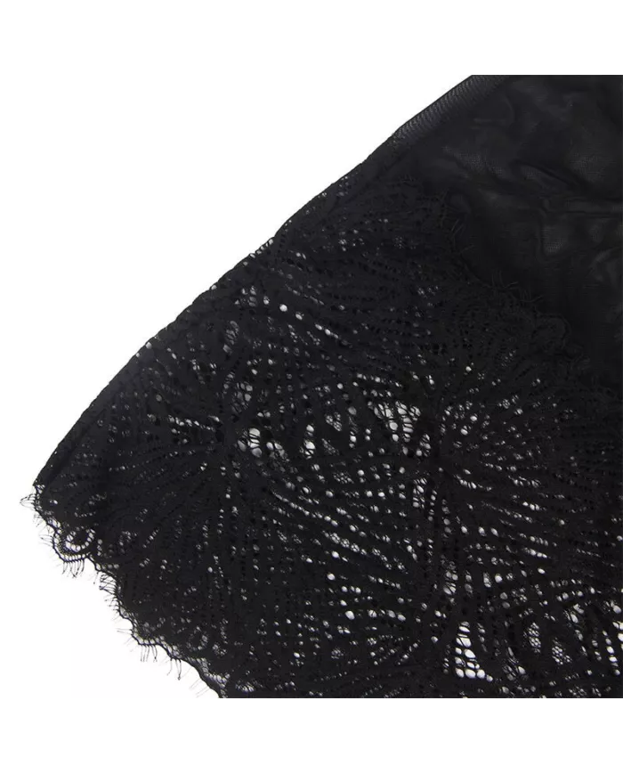 SUBBLIME - BABYDOLL  BRETELLES EN DENTELLE RÉGLABLES NOIR S/M