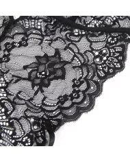 SUBBLIME - COSTUME DE POLICE CORPS EN DENTELLE NOIR S/M SUBBLIME - COSTUME DE POLICE CORPS EN DENTELLE NOIR S/M