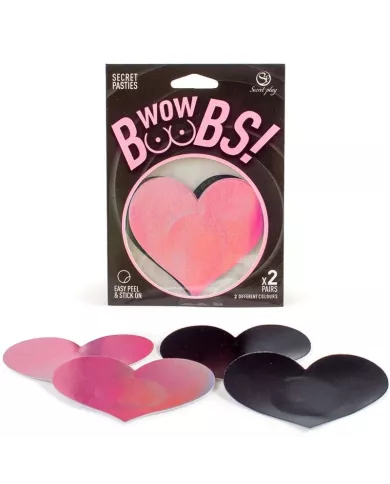 SECRET PLAY- WOW SEINS! COUVRE-MALIN COEUR