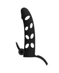 PRETTY LOVE - HOUSSE EN SILICONE AVEC VIBRATION 15.2 CM
