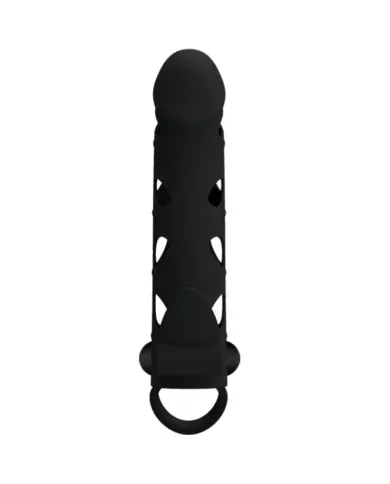 PRETTY LOVE - HOUSSE EN SILICONE AVEC VIBRATION 15.2 CM