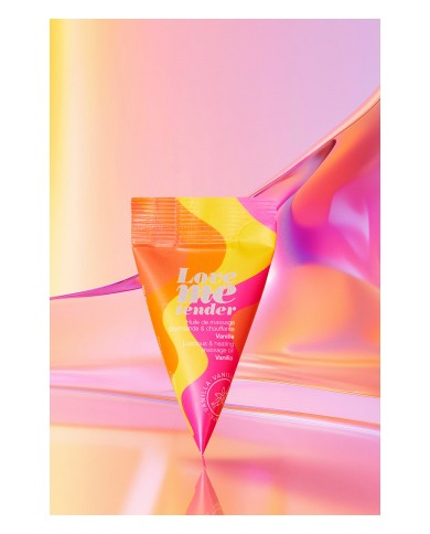 Berlingot huile massage comestible Vanille