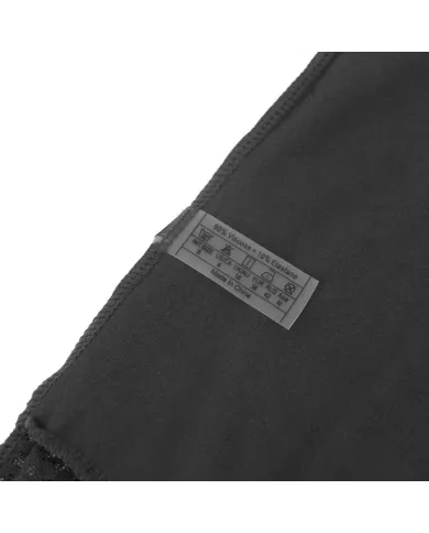 SUBBLIME - TEDDY DÉTAIL DENTELLE FLORALE NOIR S/M