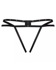 LIVCO CORSETTI FASHION - STRING NOMADE SANS CROTCHLESS NOIR