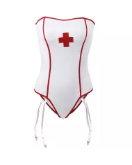 SUBBLIME - COSTUME DINFIRMIÈRE SEXY AVEC TEDDY S/M SUBBLIME - COSTUME DINFIRMIÈRE SEXY AVEC TEDDY S/M