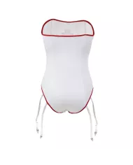 SUBBLIME - COSTUME DINFIRMIÈRE SEXY AVEC TEDDY S/M SUBBLIME - COSTUME DINFIRMIÈRE SEXY AVEC TEDDY S/M
