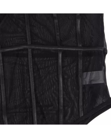 SUBBLIME - BODY NOIR  BRETELLES CHAÎNE S/M