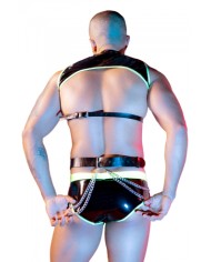 Ensemble sexy fluo 4 pièces - J Lingerie