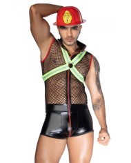 Costume pompier sexy 3 pièces - J lingerie