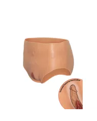 HIDDEN DESIRE - ALTER EGO VAGIN OUVERT SLIP TAILLE HAUTE CHAIR