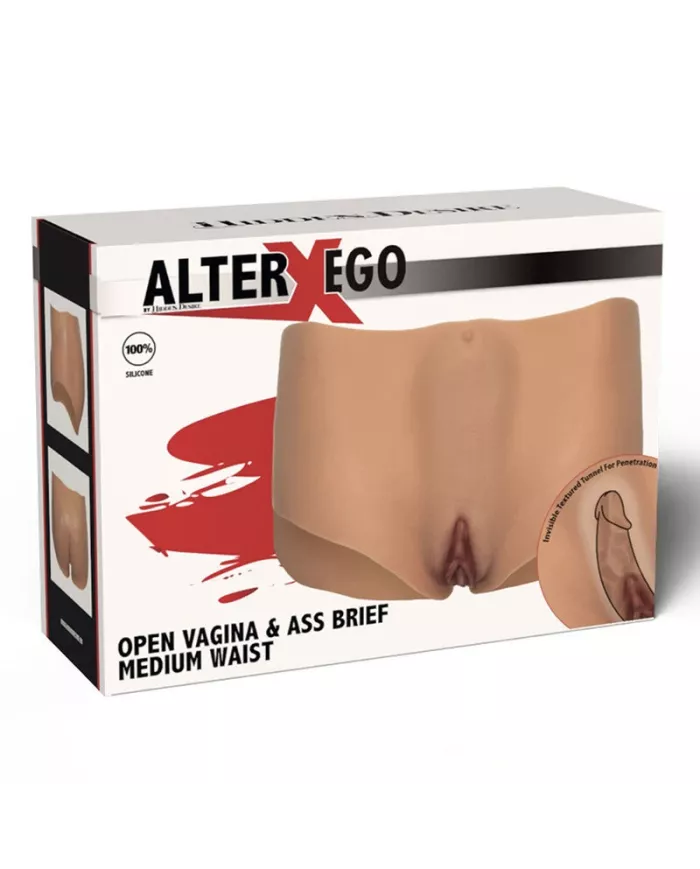 HIDDEN DESIRE - ALTER EGO VAGIN OUVERT ET CUL SLIP TAILLE MOYENNE CHAIR HIDDEN DESIRE - ALTER EGO VAGIN OUVERT ET CUL SLIP TAILLE MOYENNE CHAIR