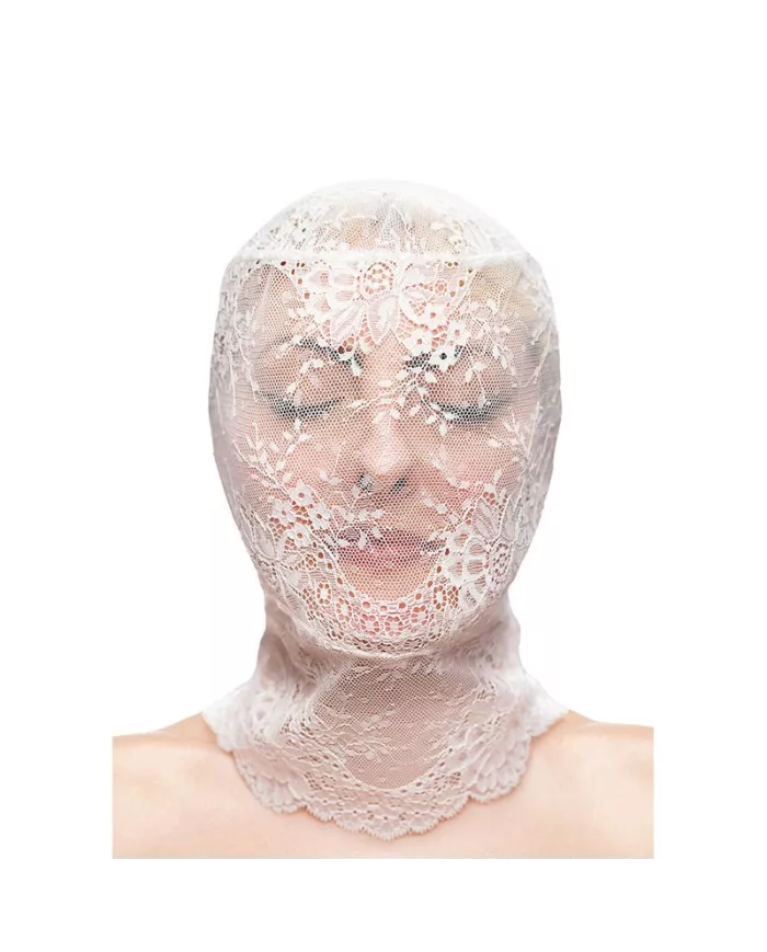 NS NOVELTIES - FETISH & FASHION CAGOULE EN DENTELLE BLANCHE NS NOVELTIES - FETISH & FASHION CAGOULE EN DENTELLE BLANCHE