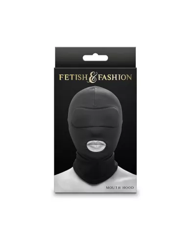 NS NOVELTIES - FETISH & FASHION CAGOULE BOUCHE NYLON NOIR