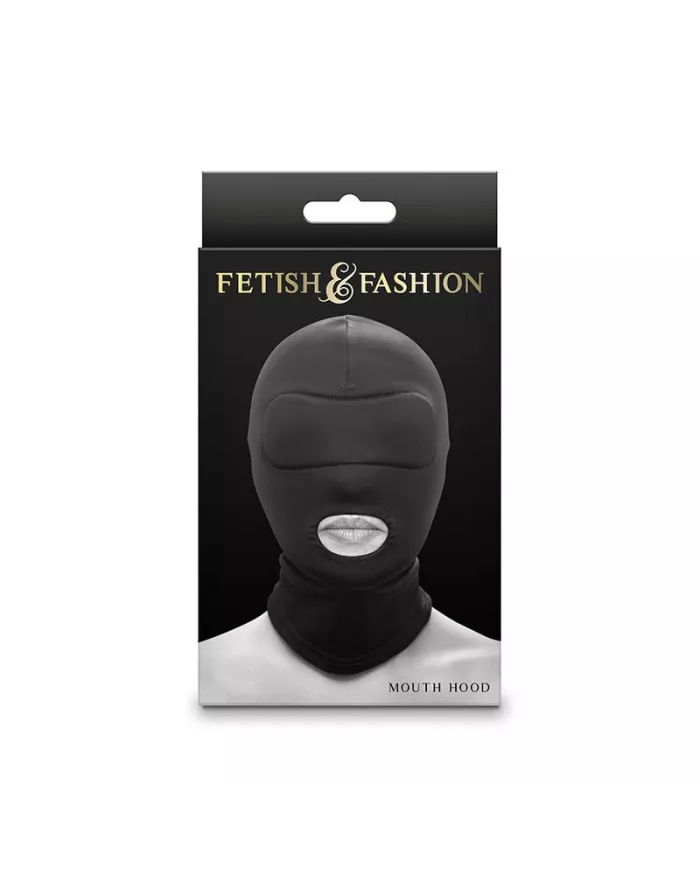 NS NOVELTIES - FETISH & FASHION CAGOULE BOUCHE NYLON NOIR