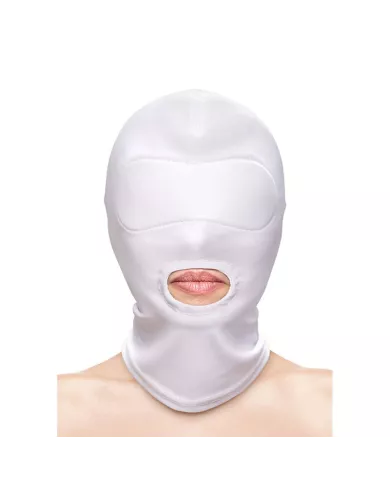 NS NOVELTIES - FETISH & FASHION CAGOULE BOUCHE NYLON BLANC