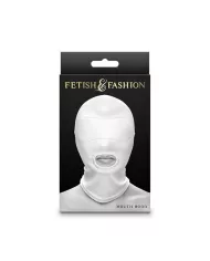 NS NOVELTIES - FETISH & FASHION CAGOULE BOUCHE NYLON BLANC NS NOVELTIES - FETISH & FASHION CAGOULE BOUCHE NYLON BLANC