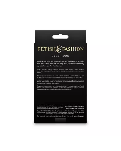 NS NOVELTIES - FETISH & FASHION CAGOULE YEUX NYLON NOIR