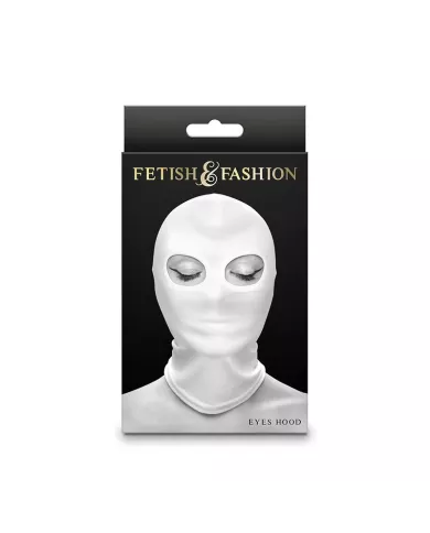 NS NOVELTIES - FETISH & FASHION CAGOULE YEUX NYLON BLANC