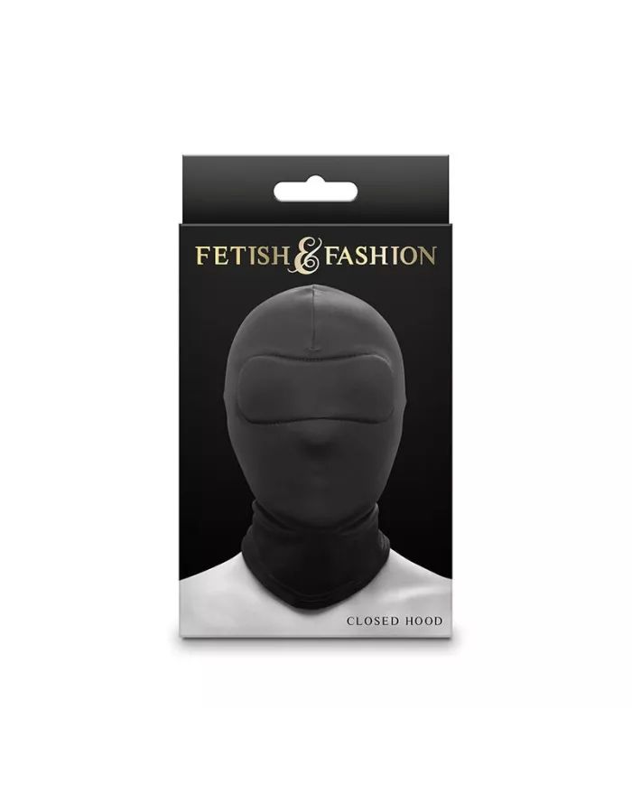 NS NOVELTIES - FETISH & FASHION CAGOULE FERMÉE NYLON NOIR NS NOVELTIES - FETISH & FASHION CAGOULE FERMÉE NYLON NOIR