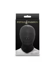 NS NOVELTIES - FETISH & FASHION CAGOULE FERMÉE À FERMETURE ÉCLAIR NYLON NOIR NS NOVELTIES - FETISH & FASHION CAGOULE FERMÉE À FERMETURE ÉCLAIR NYLON NOIR