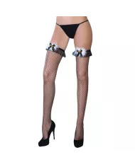 LIVCO CORSETTI FASHION - PEARL BLACK CF 17277 BAS NOIR S/L