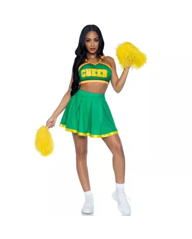 LEG AVENUE - COSTUME POM-POM GIRLS VERT S/M LEG AVENUE - COSTUME POM-POM GIRLS VERT S/M