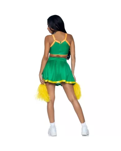 LEG AVENUE - COSTUME POM-POM GIRLS VERT S/M