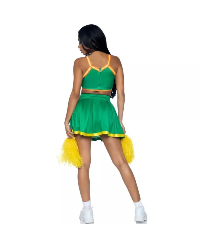 LEG AVENUE - COSTUME POM-POM GIRLS VERT S/M