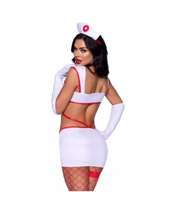 LEG AVENUE - COSTUME INFIRMIÈRE SEXY BLANC M