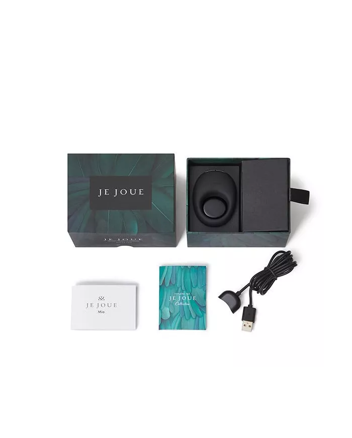 JE JOUE - MIO ANNEAU VIBRATEUR NOIR JE JOUE - MIO ANNEAU VIBRATEUR NOIR