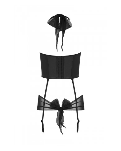 Guêpière Kesmina faux cuir - Passion