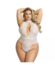 SUBBLIME - 953850 BODY DENTELLE BLANC S/M