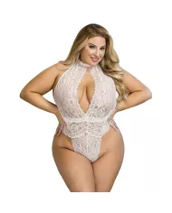 SUBBLIME - 953850 BODY DENTELLE BLANC S/M