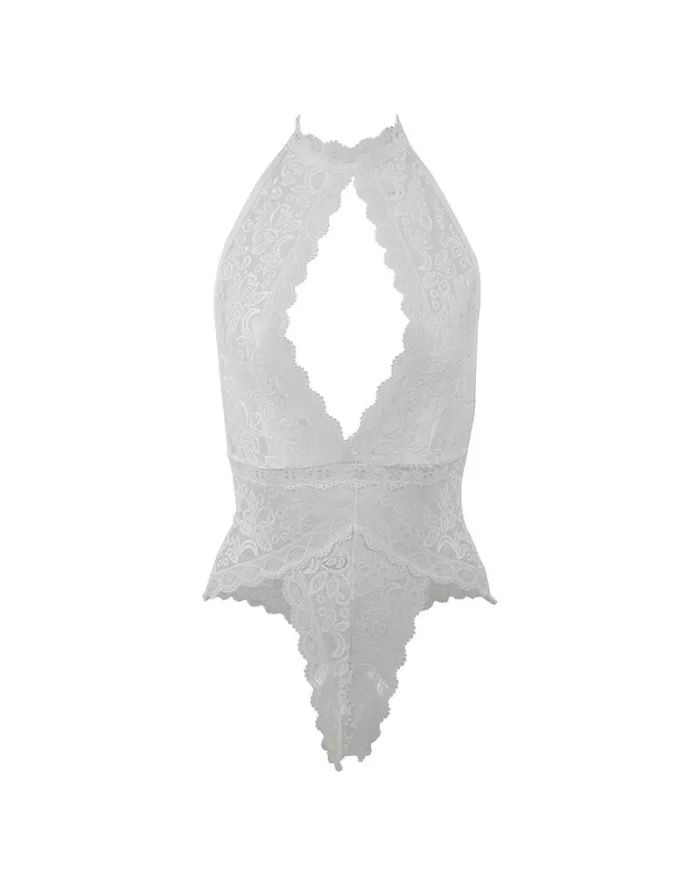 SUBBLIME - 953850 BODY DENTELLE BLANC S/M