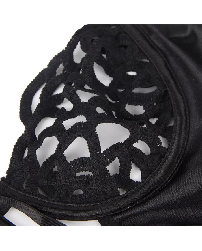 SUBBLIME - 954055 BODY SEXY EN DENTELLE NOIR S/M