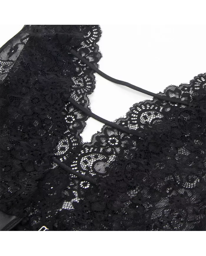 SUBBLIME - 954390 BODY SEXY AVEC PORTE-JARRETELLES NOIR L/XL SUBBLIME - 954390 BODY SEXY AVEC PORTE-JARRETELLES NOIR L/XL