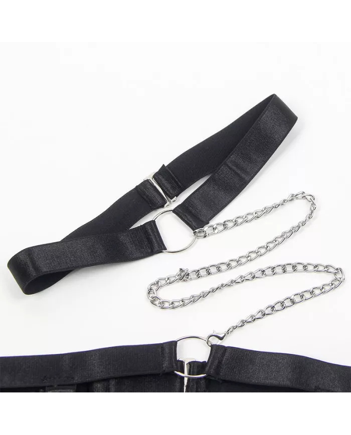 SUBBLIME - 954390 BODY SEXY AVEC PORTE-JARRETELLES NOIR L/XL SUBBLIME - 954390 BODY SEXY AVEC PORTE-JARRETELLES NOIR L/XL