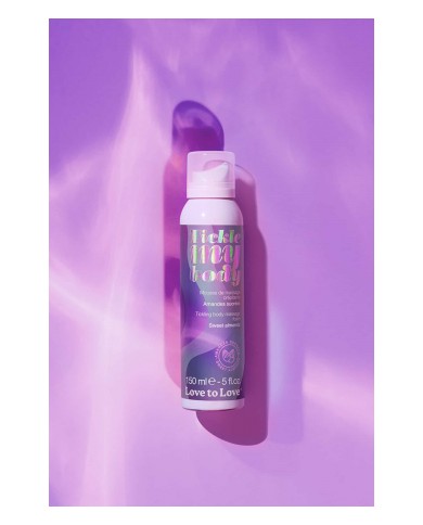 Mousse massage crépitante - Amande sucrée