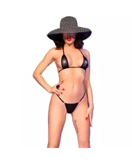 CHILIROSE - CR 4840 MICRO BIKINI NOIR S/M