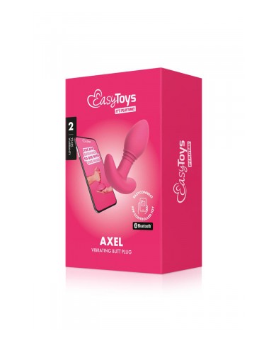 Plug anal vibrant connecté Axel - EasyConnect