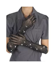 SUBBLIME - 957469GANTS SHINE TRANSPARENTS NOIRS S/M