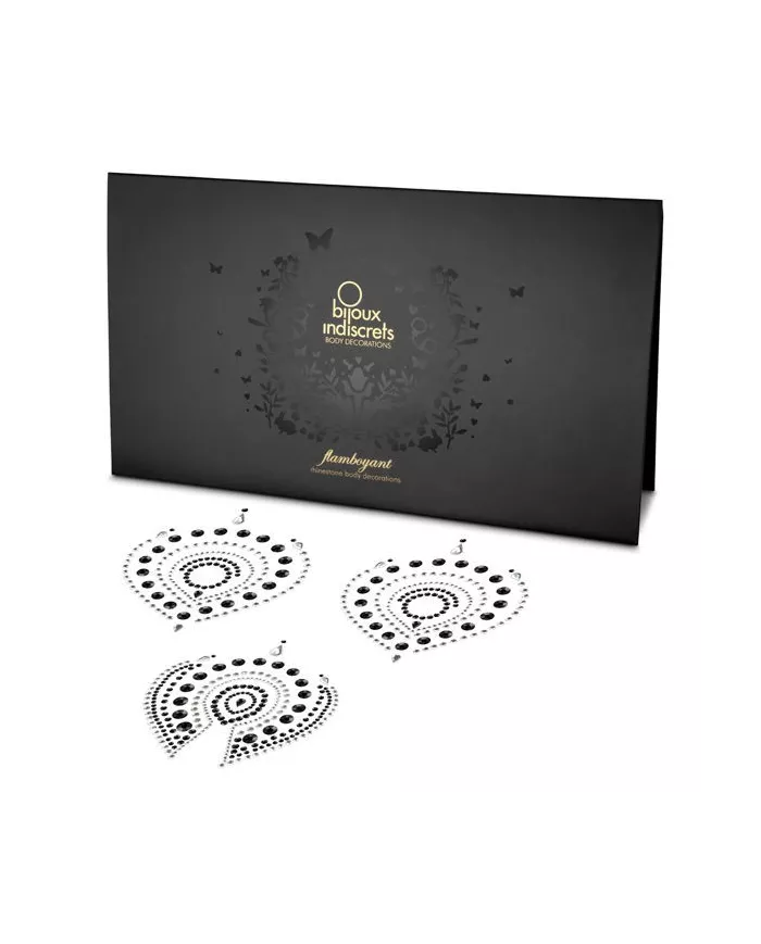 BIJOUX - INDISCRETS FLAMBOYANT NOIR & ARGENT BIJOUX - INDISCRETS FLAMBOYANT NOIR & ARGENT