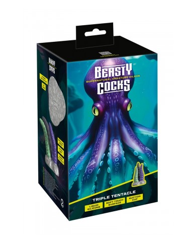 Gode Triple Tentacle - Beasty Cocks