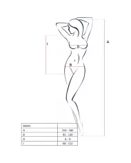 PASSION - FEMME BS035 BODYSTOCKING ROUGE TAILLE UNIQUE PASSION - FEMME BS035 BODYSTOCKING ROUGE TAILLE UNIQUE