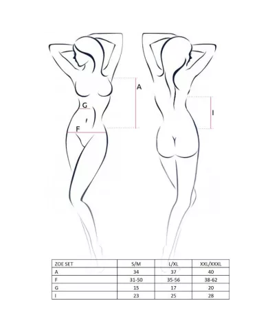 PASSION - ENSEMBLE ZOE FEMME TAILLE L/XL