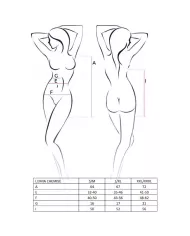 PASSION - FEMME CHEMISE LUMIA NOIR TAILLE L/XL