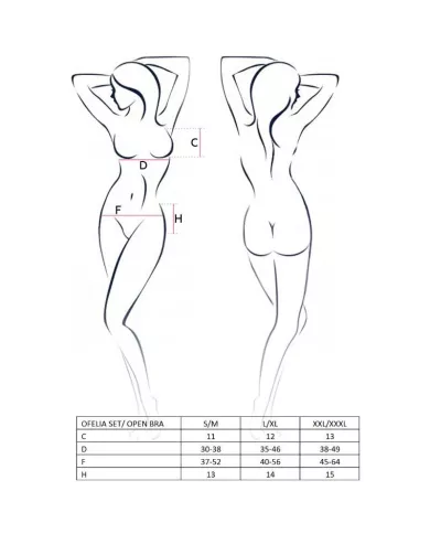 PASSION - ENSEMBLE FEMME OFELIA TAILLE S/M