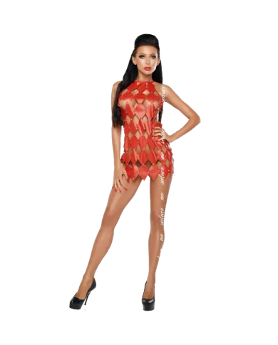 ME-SEDUCE - GWEN ROBE DOS NU ROUGE S/M