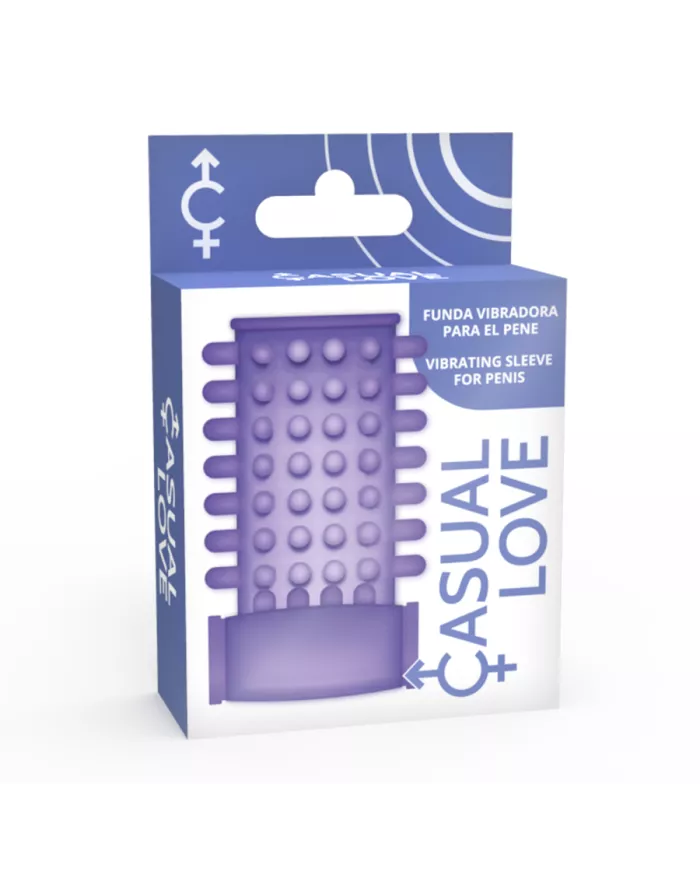 CASUAL LOVE - COUVERCLE DE PÉNIS DE VIBRATEUR LILAS CASUAL LOVE - COUVERCLE DE PÉNIS DE VIBRATEUR LILAS